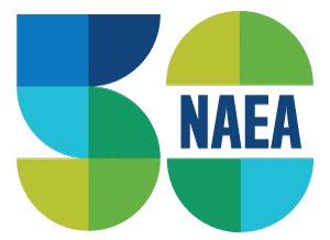 NAEA 50th Anniversary Commemorative Logo