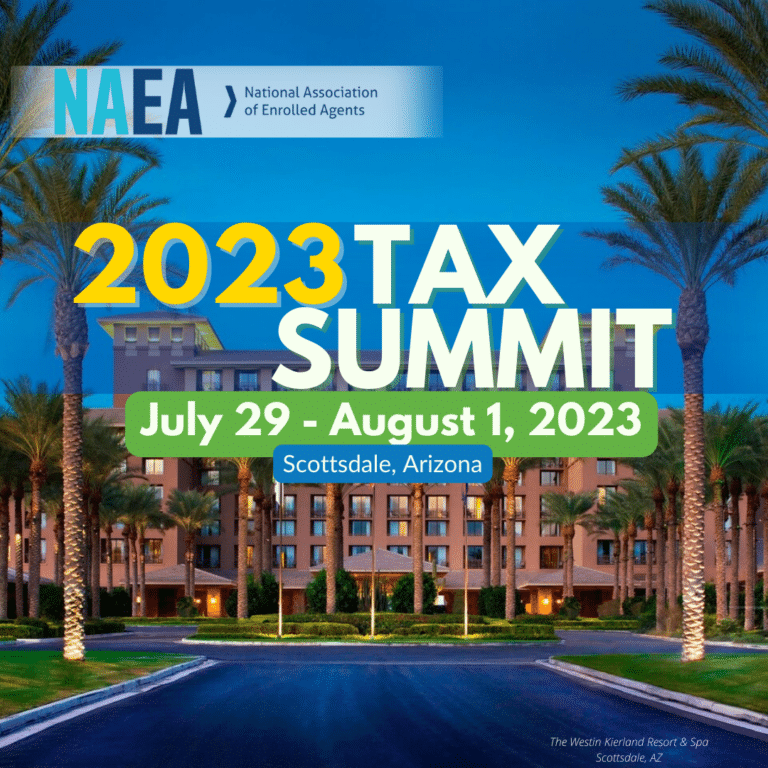 NAEA InPerson Events National Association of Enrolled Agents